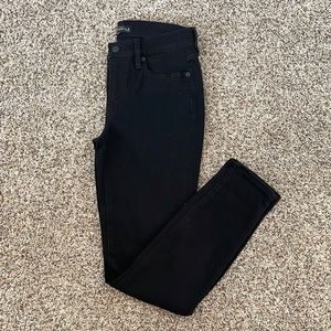 Like New - J. Crew Mercantile Black High Waist Skinny Jeans - Size 26